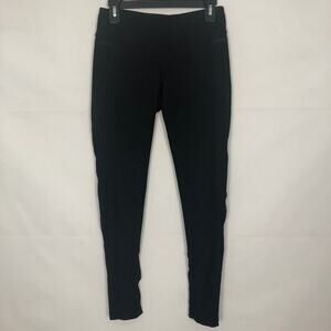 MPG Mid-Rise Black Athleisure Leggings Size S Solid Breathable